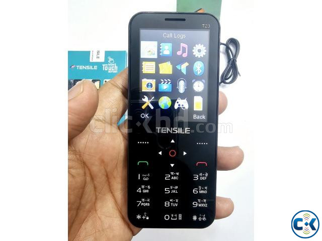 Tensile T23 Touch Button Phone Black large image 4