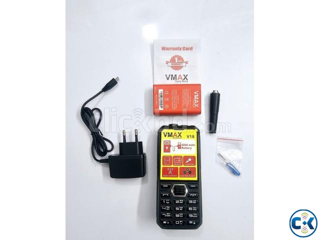 Vmax V16 Phone Antenna Mobile 5200mAh Dual Sim large image 3