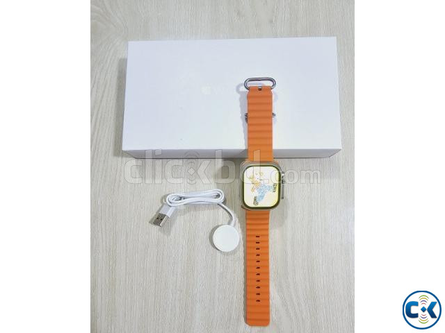 A2859 Ultra Smart Watch Bluetooth Calling With A-pple Logo - large image 1