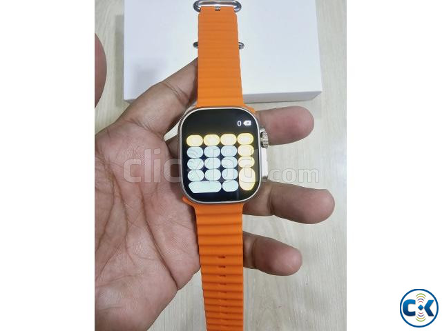 A2859 Ultra Smart Watch Bluetooth Calling With A-pple Logo - large image 2