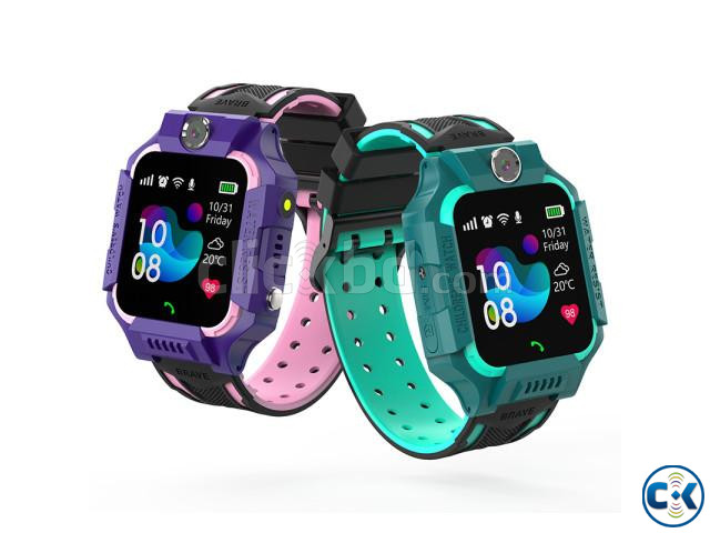 Kids GPS Smart Watch Sim Supported large image 0