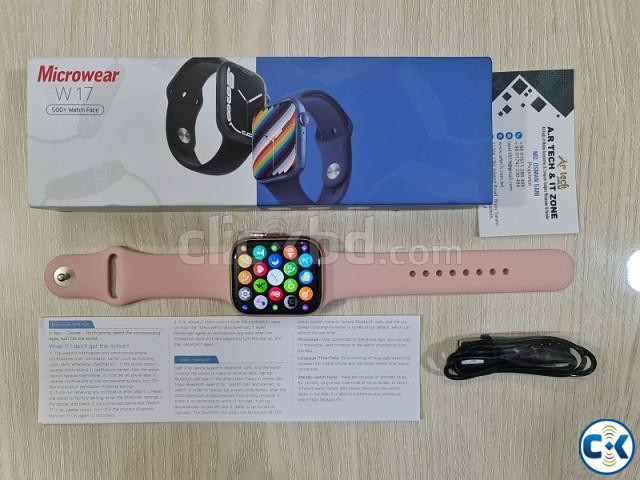 Microwear W17 Smartwatch Display 1.92 inch Callin large image 2