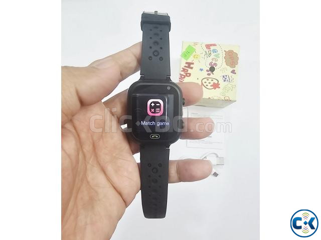 Q16 Kids GPS Calling Smartwatch Singel Sim Camera Black large image 4