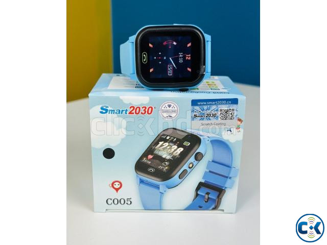 Smart2023 C005 GPS Calling Kids Smartwatch Camera Blue large image 2