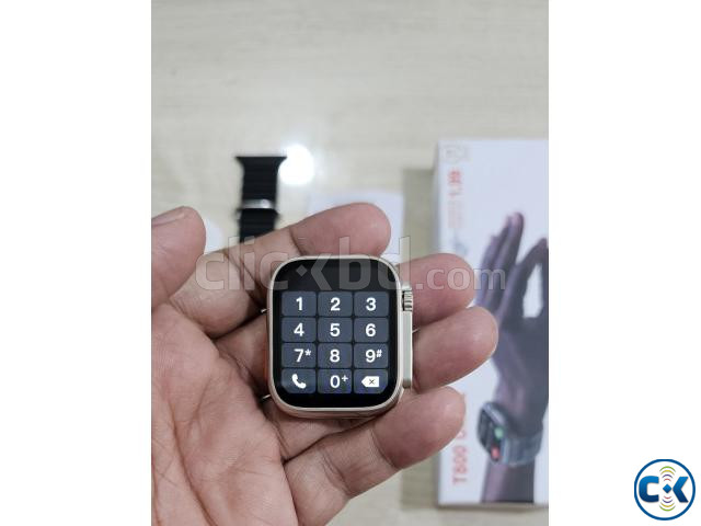 T800 Ultra 2 Smartwatch Bluetooth Calling Series 9 Black large image 4