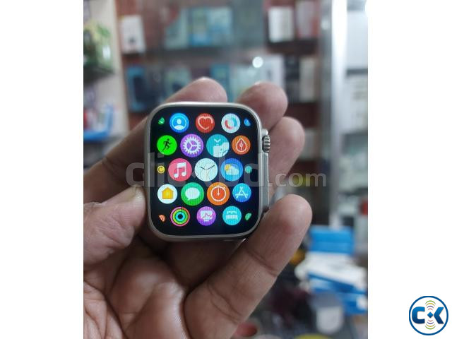 T800 Ultra Smartwatch Calling Option Wireless Charger large image 4