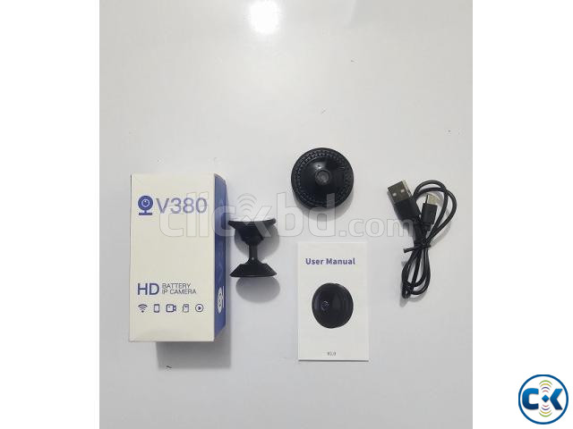 V1 Mini V380 Pro WiFi Video Camera Rechargeable large image 1