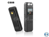 CS08 Mini Body Camera Sports HD 180 Rotating Lens