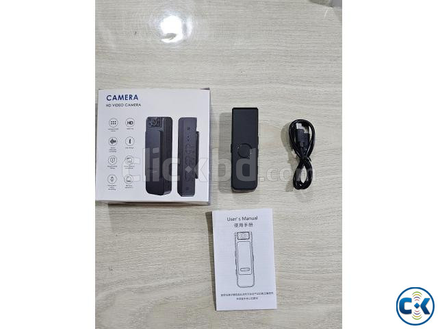 L8 Mini Clip Body Camera HD 1080P Night Vision large image 2