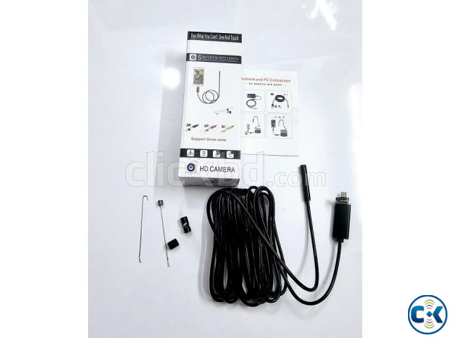 2 in 1 inspection Endoscope Camera 5 Meter Waterproof large image 1