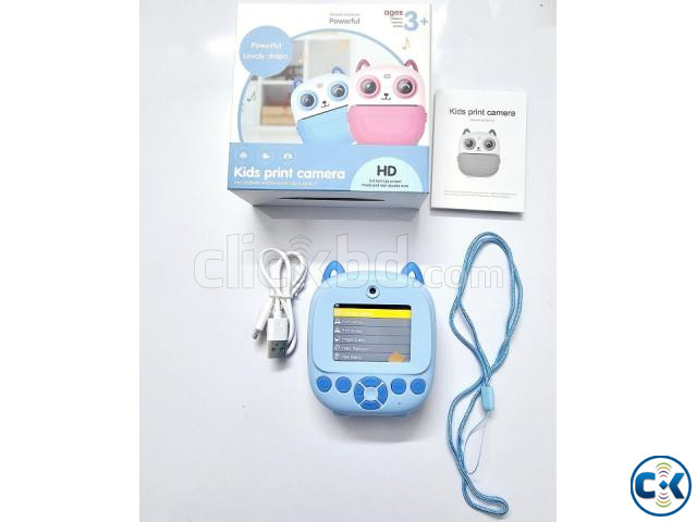 Kids Print instant Digital Camera Dual Mode Camera large image 3