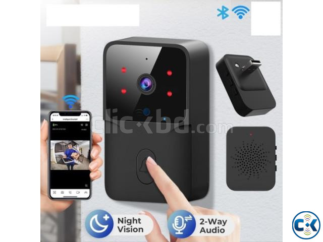 AR17 Wifi Doorbell Video Camera 1080p Night Vision large image 2