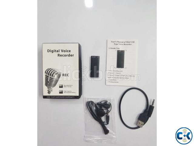 16GB Mini Voice Recorder Metal Body large image 2