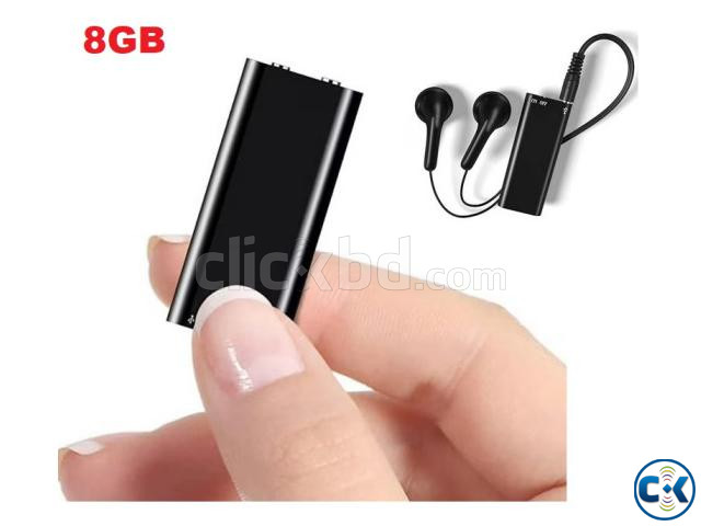 8GB Mini Hidden Audio Voice Recorder large image 0
