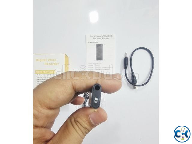 8GB Mini Hidden Audio Voice Recorder large image 3
