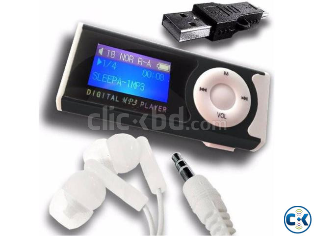 AR03 Mini MP3 Player With Display large image 0