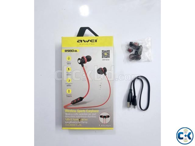 AWEI B980BL Wireless Sports Earphone large image 1