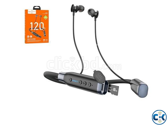 HOCO ES62 Magnetic Sports Earphones 120 Hours With TF Card large image 3