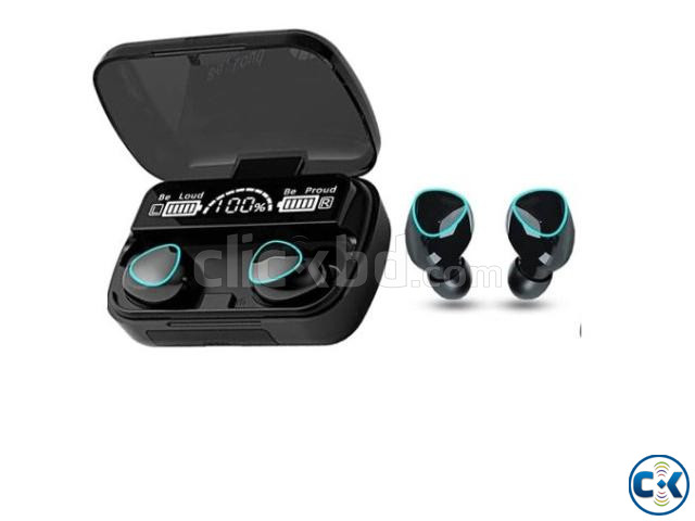 M10 TWS Wireless Bluetooth Earbuds Headphone large image 3