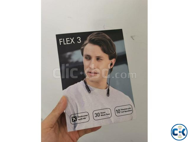 Wavefun Flex 3 Neckband Bluetooth Headphones 30 Hour Charge large image 0