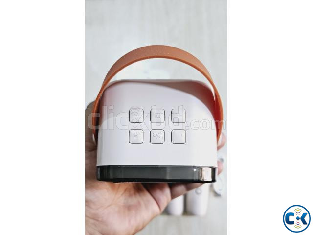 K12 RGB Wireless Karaoke Bluetooth Speaker With Two Micropho large image 2