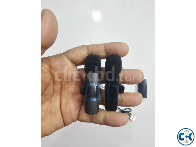 K35 Wireless Microphone Dual Mic large image 3