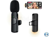 K8 Wireless Clip Microphone For Lighting Rechargeable