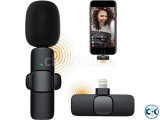 K8 Wireless Clip Microphone For Type-C Rechargeable