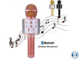 WS858 Bluetooth Karaoke Microphone With Voice Change Option
