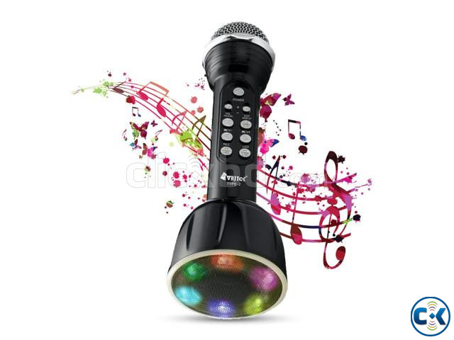 Wster WS568 Bluetooth Wireless Karaoke Microphone large image 1