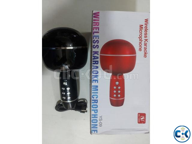 YS-09 Mushroom Shape Bluetooth Wireless karaoke Microphone large image 1