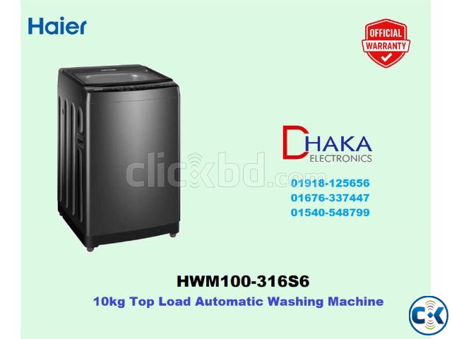 Haier HWM100-316S6 Top Load Washing Machine 10 KG large image 0