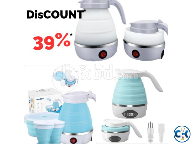 Foldable Electric Kettle Ideal for Students Tourists large image 1