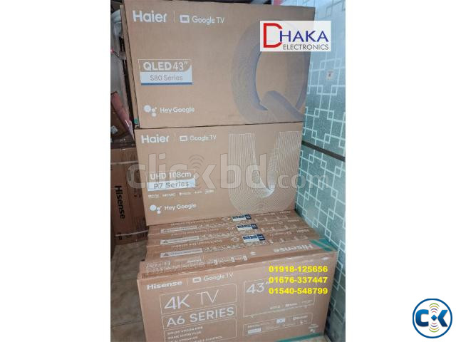 Haier H43P7UX 43 inch HQLED 4K Google TV Price BD Official large image 1