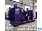 Diesel Generator 500KVA Cummins Engine BD