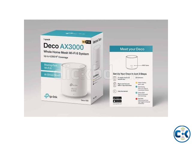 TP-Link Deco X50 1 Pack AX3000 large image 2