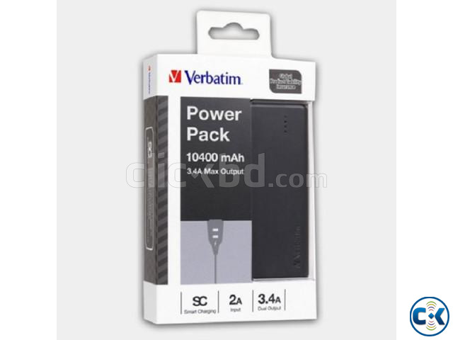 Verbatim 10400mAh Power Bank Dual Output large image 0