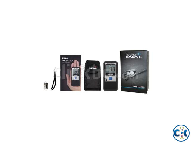Pocket Radar Ball Coach Pro-Level Speed Training Radar Gun large image 1