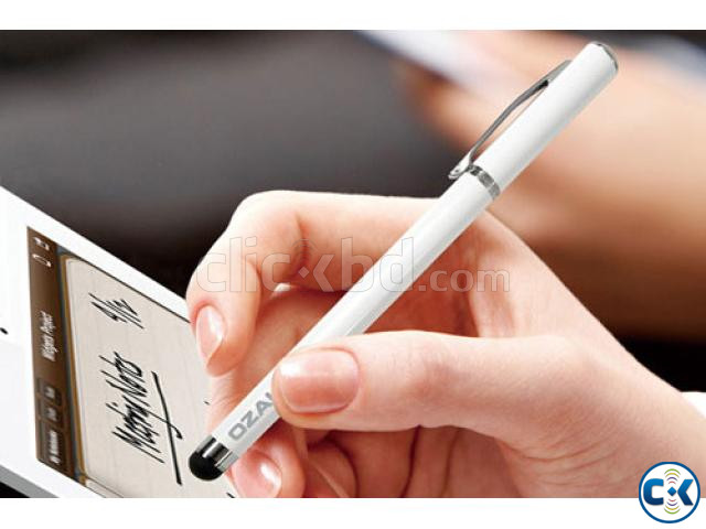 OZAKI 2 in 1 Stylus Touch Pen For Mobile And Tab large image 1