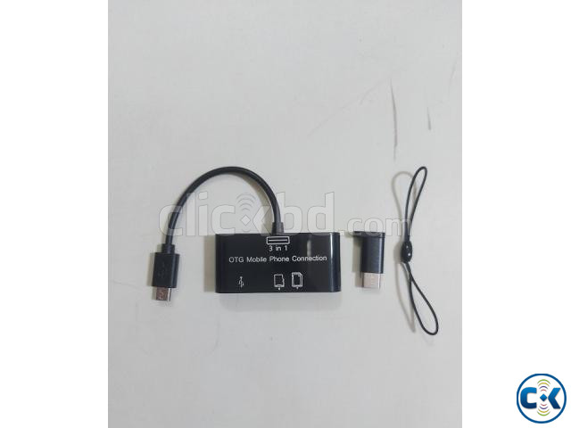 3 In 1 Mobile OTG Card Reader large image 1