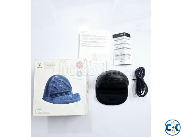 Baseus Desktop Wireless Charger 7.5w large image 1