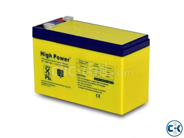 12V Battery 7.5AH Rechargeable large image 0