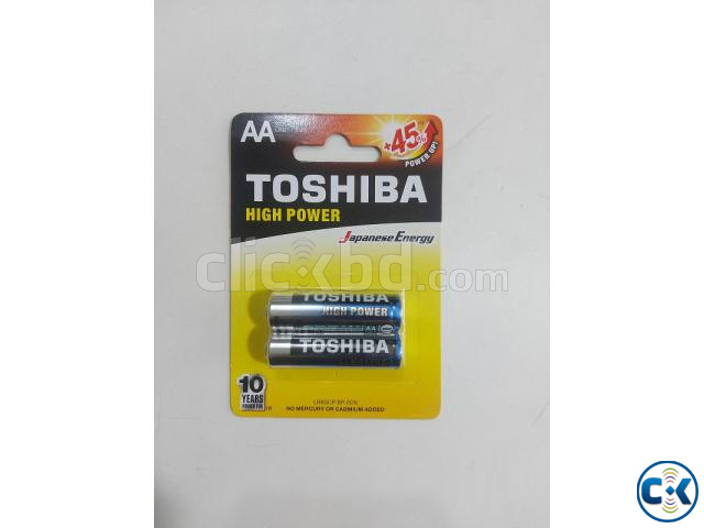 Toshiba AA Alkaline Battery 2PC - Original large image 2