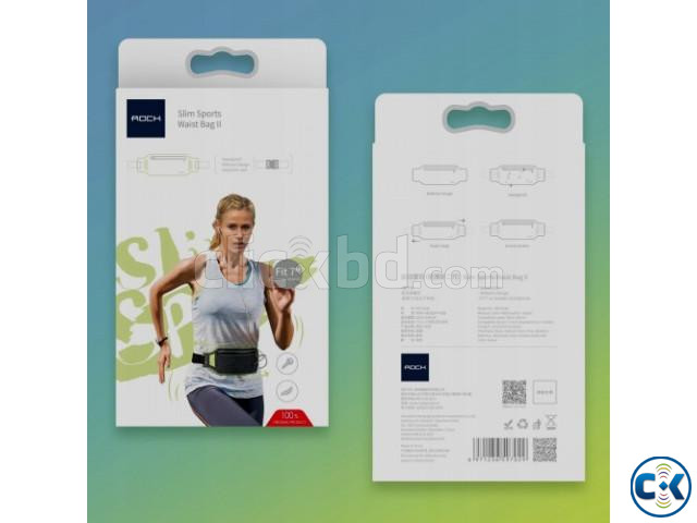 Rock Slim Sports Waist Bag Upto 7 inch large image 2