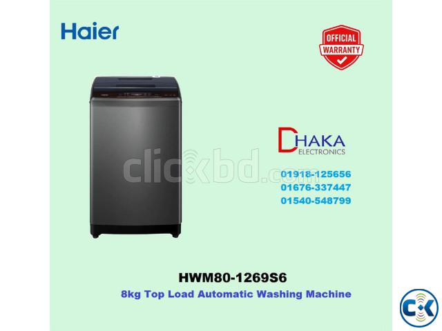 Haier HWM80-1269S6 Top Load Washing Machine 8 KG large image 0