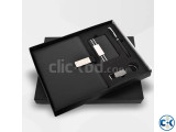 4 In 1 Corporate Gifts Set E-Notebook Softy Pen Pendrive