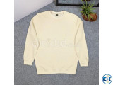 Full Sleeve Sweat Shirt White 
