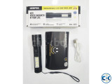 Geapas GFL-031 LED Zoom Torch Light Flashlight COB