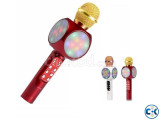 WS1816 Bluetooth Karaoke Microphone With LED Light