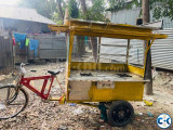 ফুড কার্ট বিক্রি হবে ৩ x৫ fit সাইজের কার্ট।